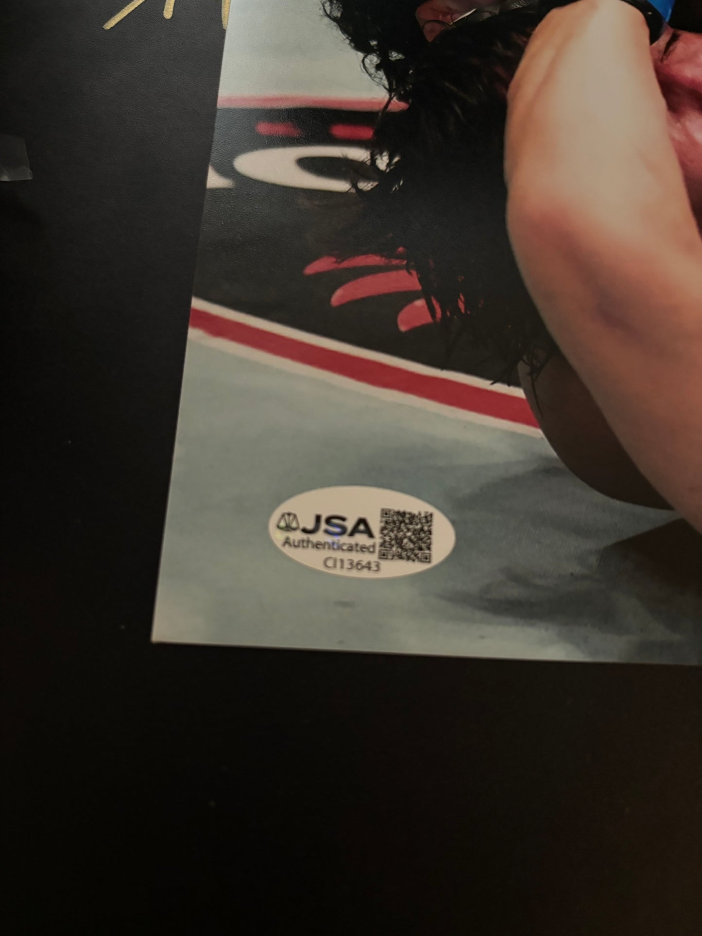 Raul Rosas JR Signed UFC Photo 8X10 JSA Certified COA