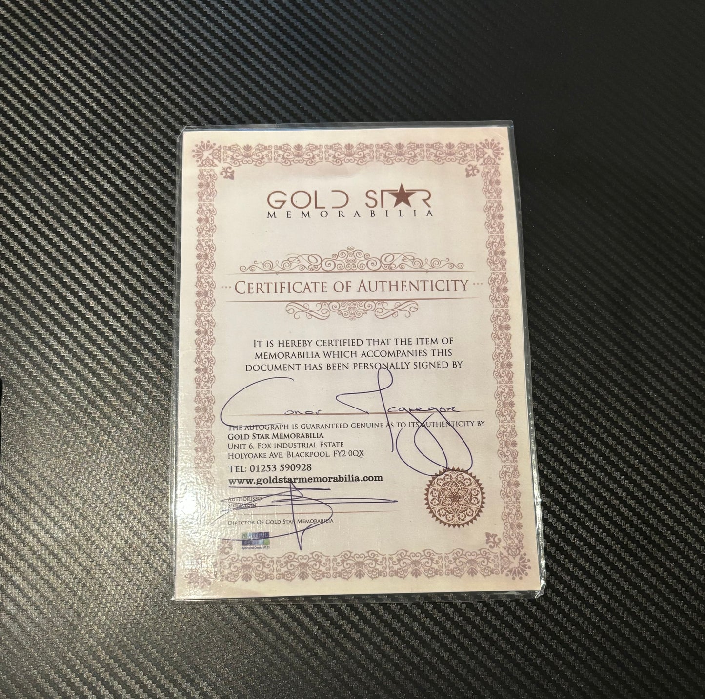 Conor McGregor Signed UFC Glove