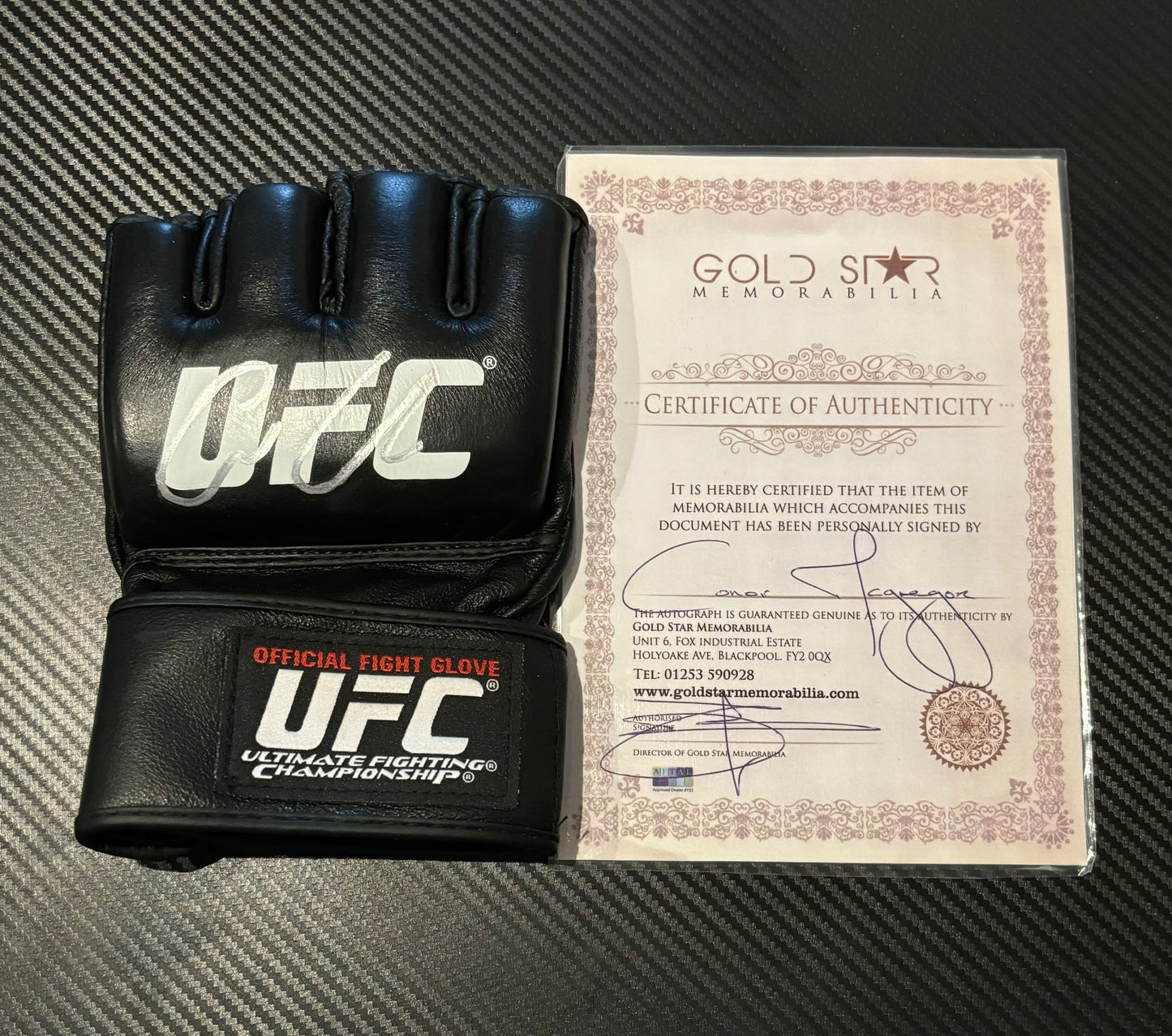 Conor McGregor Signed UFC Glove