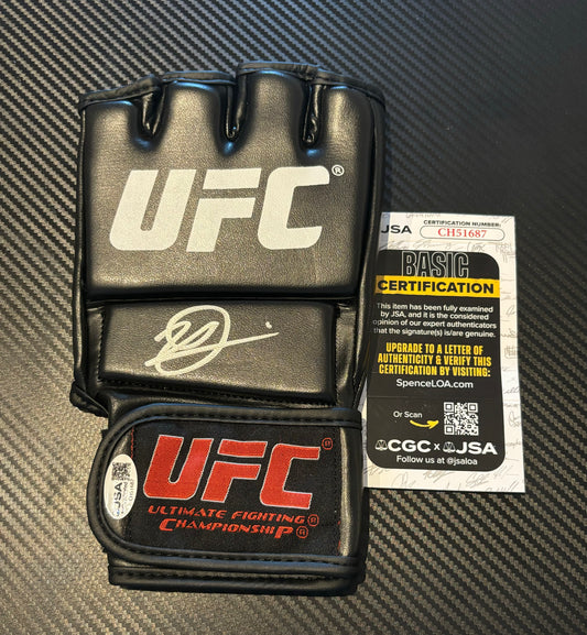 Dricus Du Plessis Signed UFC Glove JSA COA