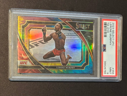 Lerone Murphy Tie Dye /25 PSA 9 2023 Select UFC Card