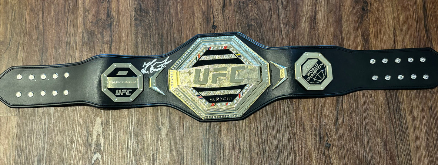 Michael Bisping Signed UFC Belt JSA certified