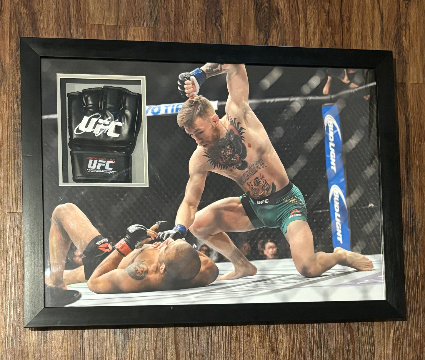 Conor Mcgregor Signed Framed UFC Glove COA Included