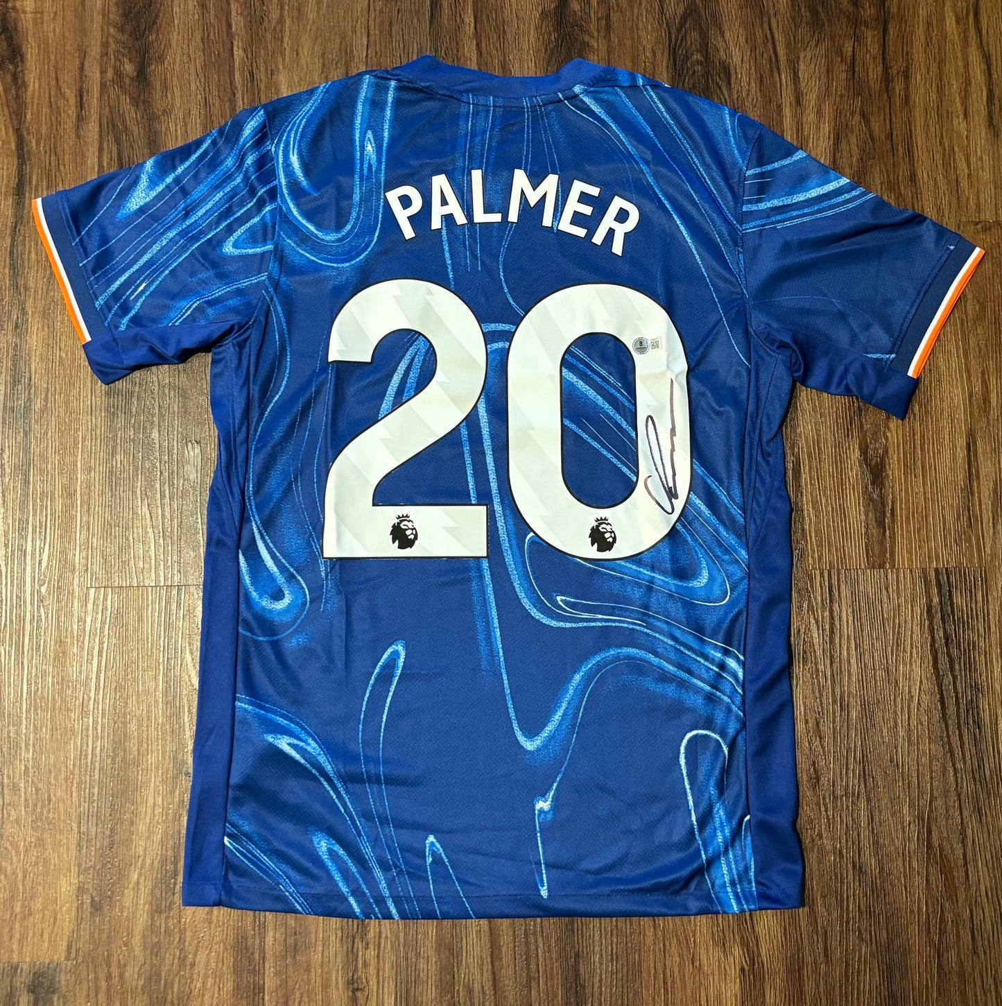Cole Palmer Signed Chelsea Shirt Beckett COA QR Holo