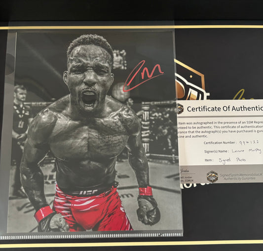 Lerone Murphy Signed Photo UFC Private Signing With COA + Photo Proof
