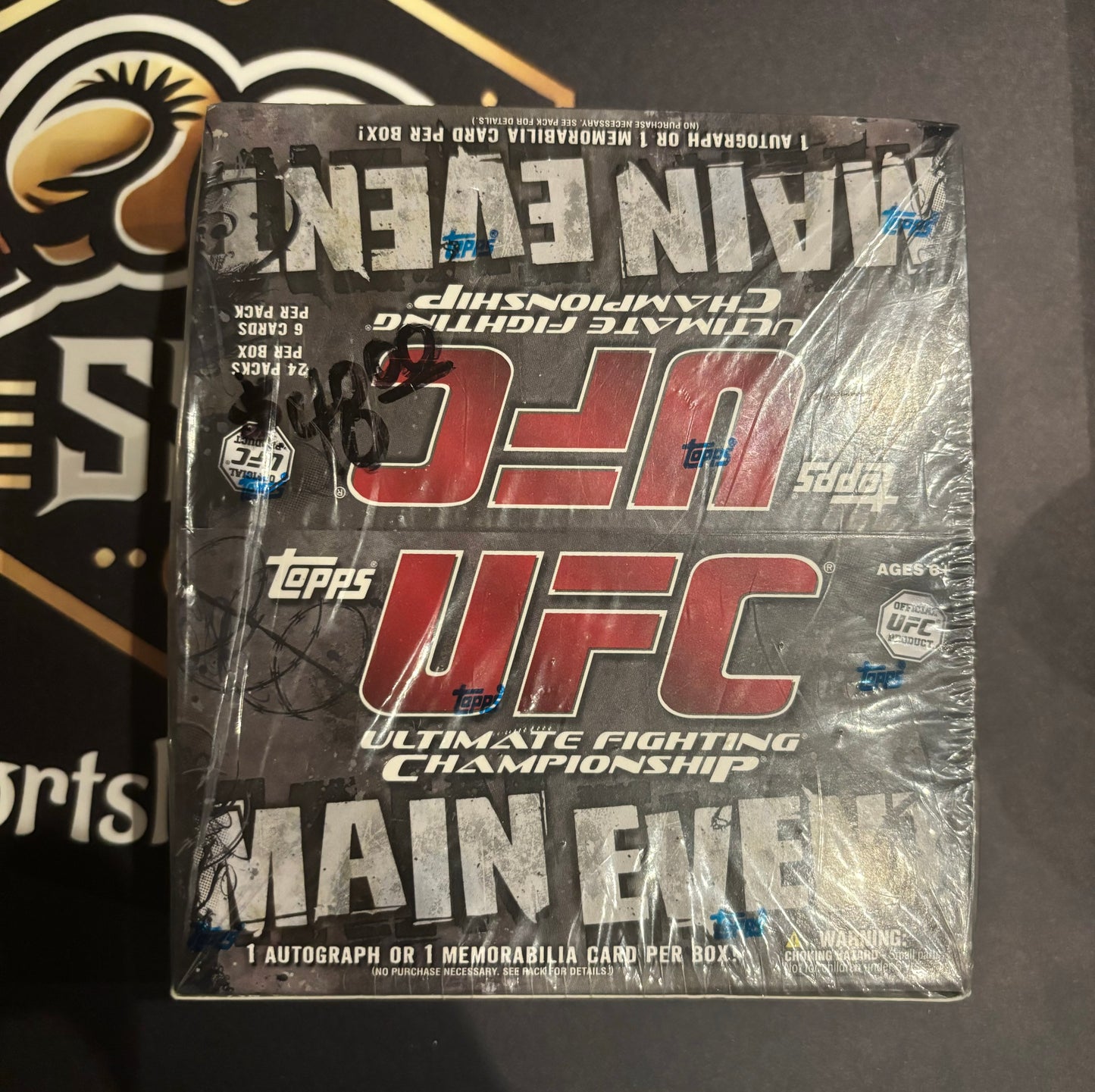 2010 Topps UFC Main Event MASSIVE 24 Pack Factory Sealed Retail Box-AUTO/RELIC