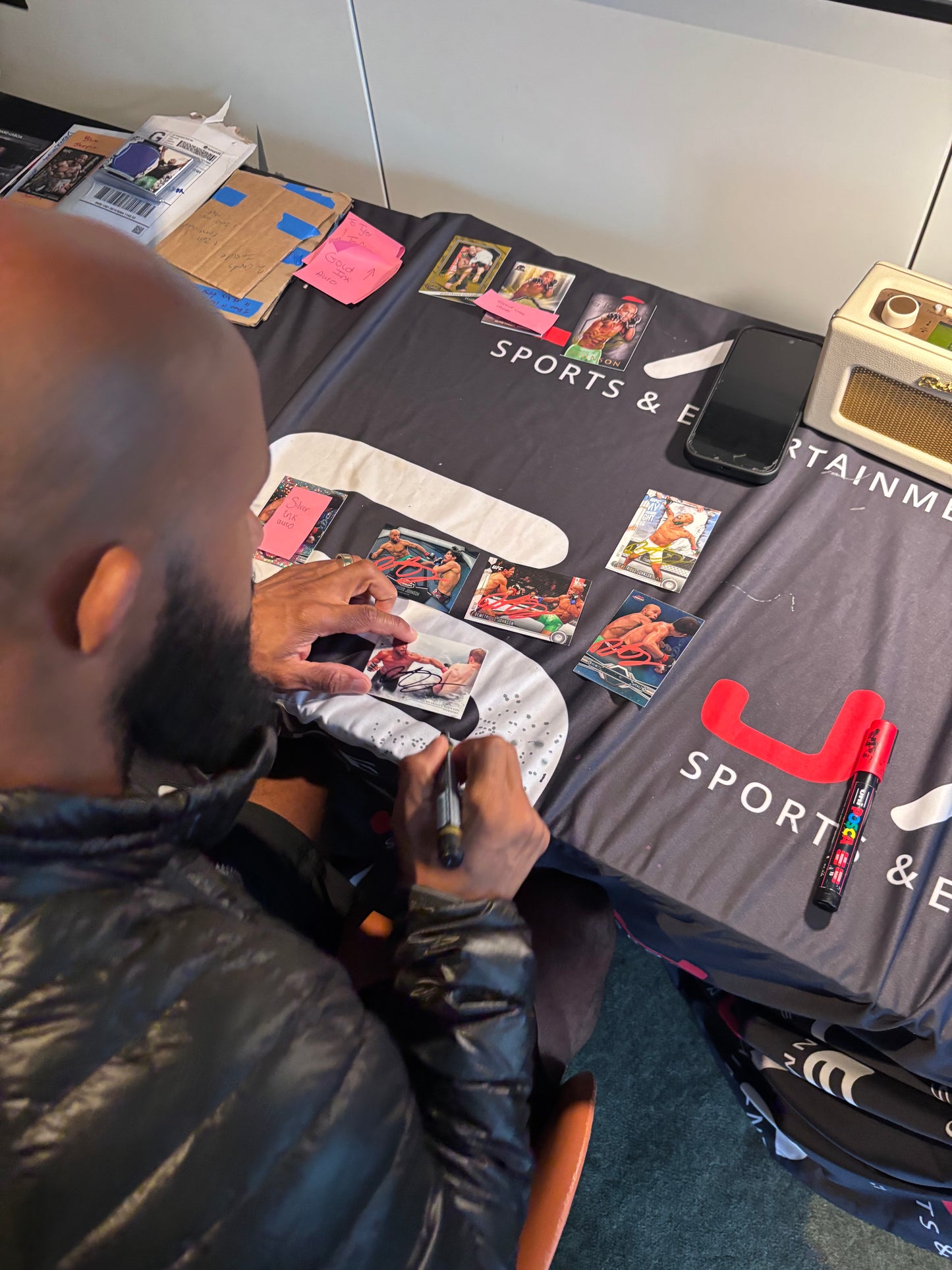 Demetrious Johnson Signed UFC Card