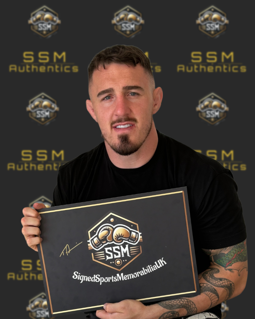 Tom Aspinall Signed Memorabilia | Private Signing – SSM Authentics