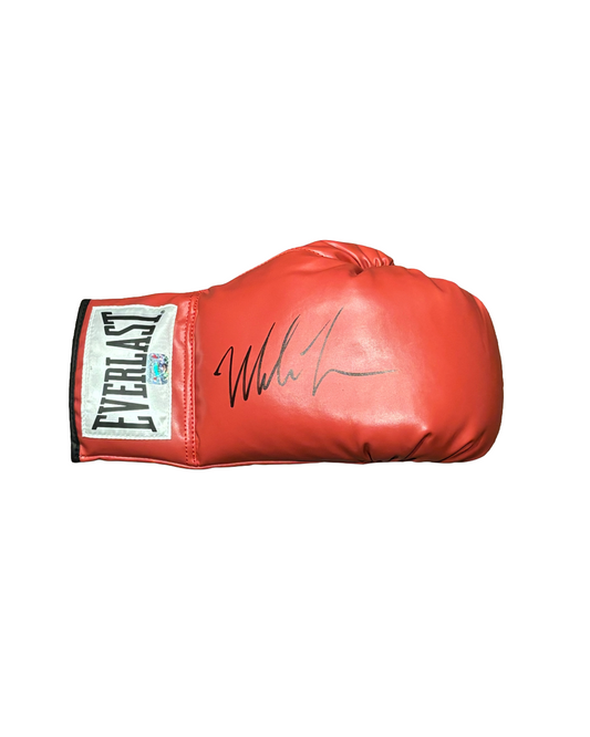 Mike Tyson Signed Boxing Glove Beckett Certified QR Holo COA