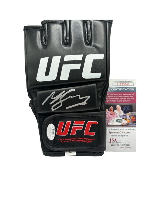 Michael Bisping Signed UFC Glove JSA Certified COA MMA