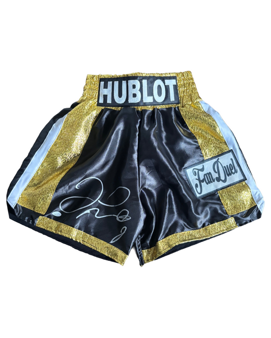 Floyd Mayweather Jr Signed Boxing Trunks JSA Certified