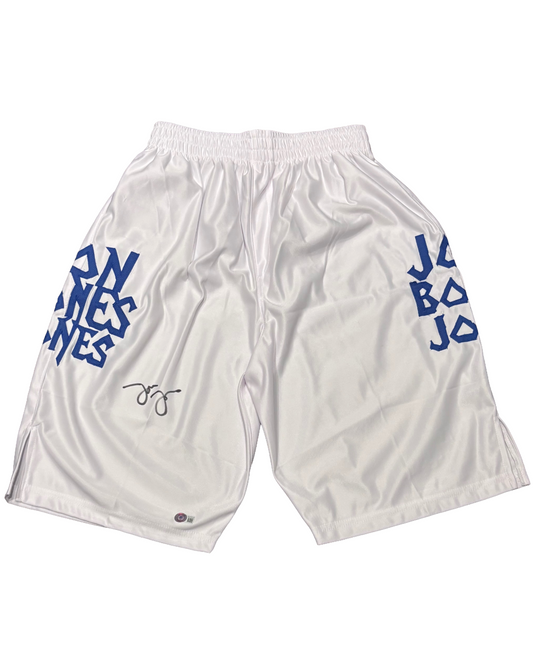 Jon Jones Signed Custom UFC Shorts - Beckett COA