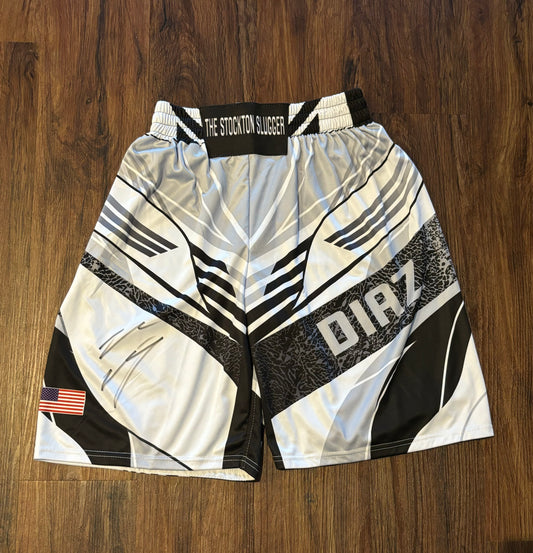 Nate Diaz signed UFC Shorts Beckett COA