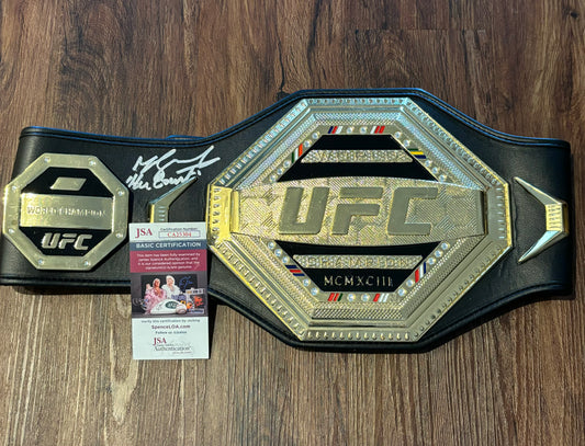 Michael Bisping Signed UFC Belt JSA certified