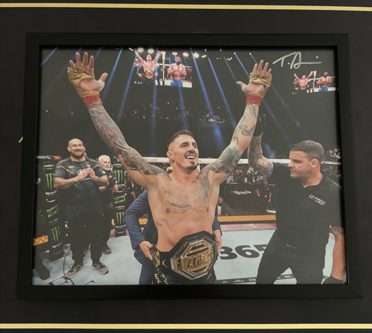 Tom Aspinall Signed Photo 8x10