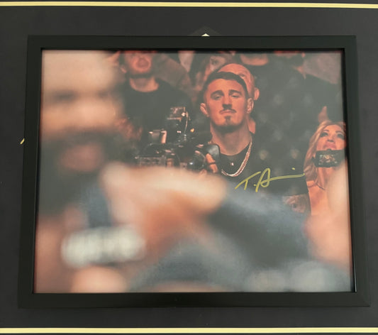 Signed Tom Aspinall 8x10 Photo
