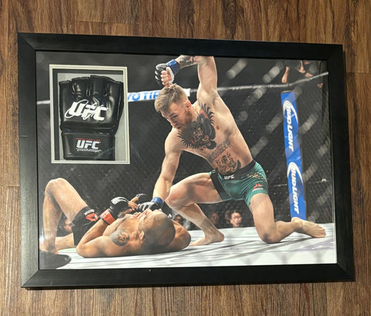 Conor Mcgregor Signed Framed UFC Glove COA Included