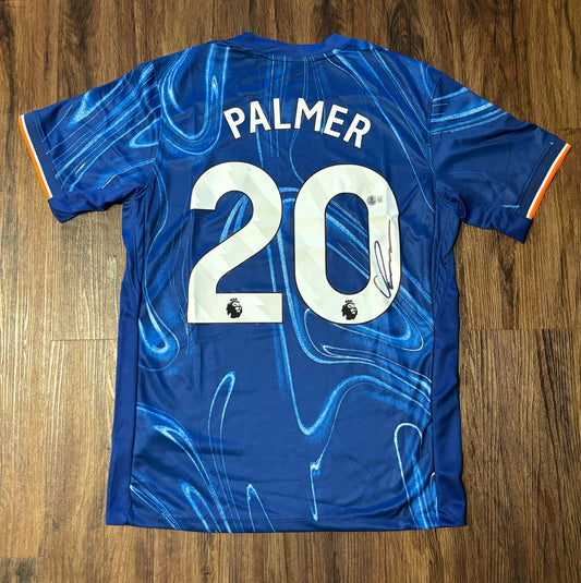 Cole Palmer Signed Chelsea Shirt Beckett COA QR Holo