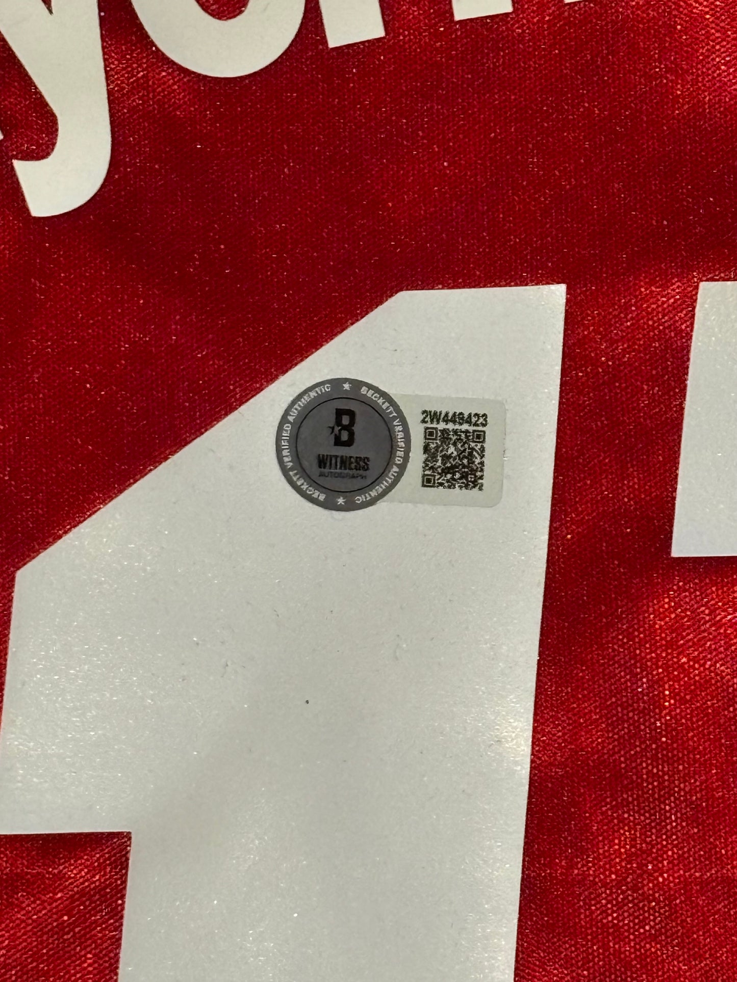 Michael Ballack Signed Bayern Munich Shirt Beckett COA QR Holo