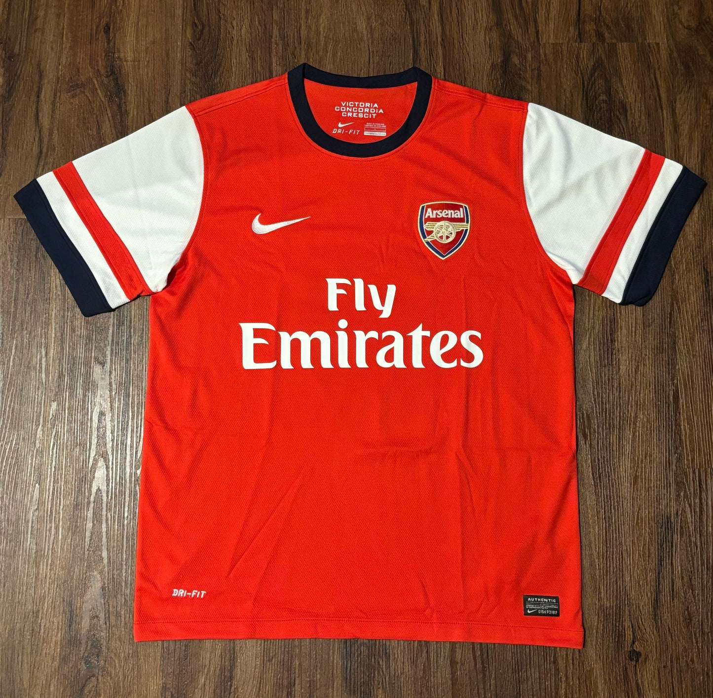 Olivier Giroud Signed Arsenal Shirt Beckett COA QR Holo