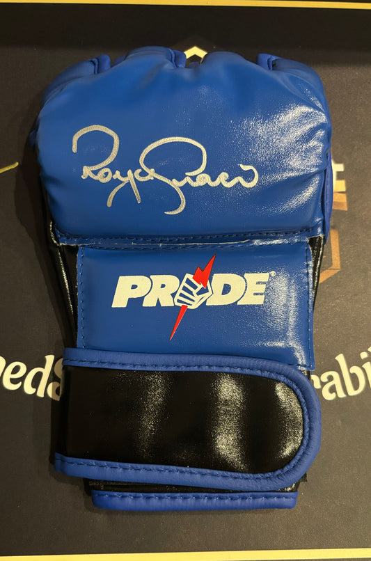 Royce Gracie Signed Autographed PRIDE LARGE Glove PSA/DNA COA