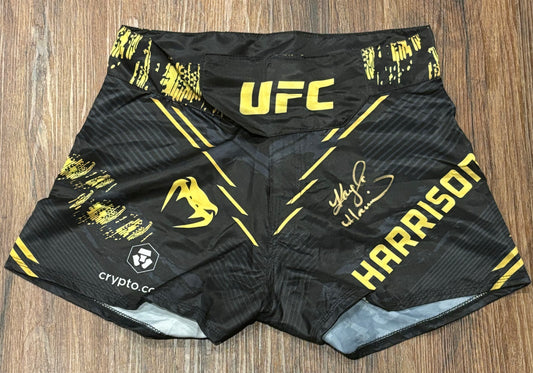 UFC Kayla Harrison Signed Venum Championship Fight Shorts PSA COA