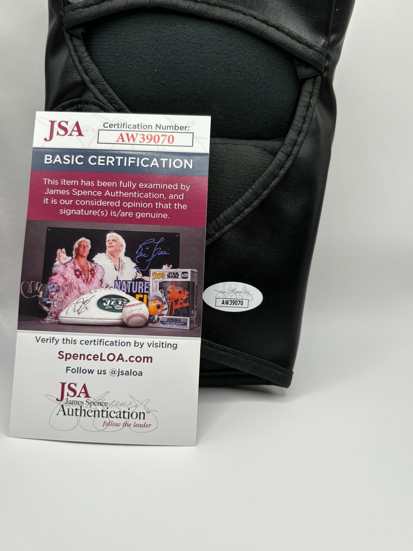 Max Holloway Signed UFC Glove JSA COA Blue Ink